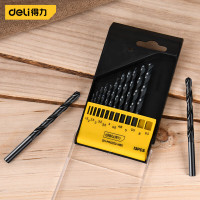 得力(deli) 麻花钻电钻冲击钻头 金属打孔麻花钻10件套 1-10mm DH-MHZ010-WD1