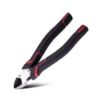 得力(deli) 日式斜嘴钳省力型 高寿命铬钒钢 (红)7