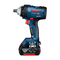 博世(BOSCH)无刷电动扳手GDS18V-400风炮大扭力冲击扳手电动工具 GDS18V-400-5.0单电[标准]