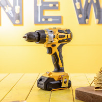 得力 DL6263 16V无线双锂电电钻21+1档充电钻工程家装专用级手电钻电起子电动螺丝刀充电