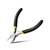 得力(deli) 迷你斜嘴钳(黑) DL20025