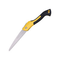 得力(deli) 折叠锯特氟龙退屑槽(黄) 7"SK5 DL4671