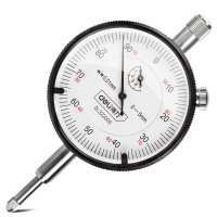 得力(deli) 千分表专业(银)0-1mm DL321001