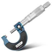得力(deli) 外径千分尺(银)0-25mm DL9325