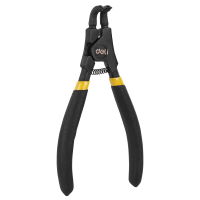 得力(deli) 德式外弯卡簧钳铬钒钢(黑)13" DL21224