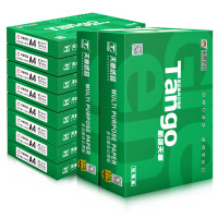 天章(TANGO)新绿天章商务款80gA4打印纸 品质款进口原纸复印纸 双面打印 500张/包 5包/箱(2500张)