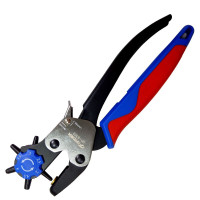 册宣 OP-8302 皮带打孔钳打孔器腰带打洞机8英寸多功能打孔钳子