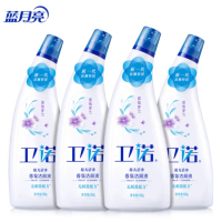卫诺 蓝月亮香氛洁厕液 (500g*4清怡罗兰) 洁厕灵 洁厕液 马桶清洁剂