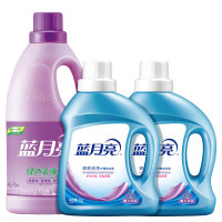 蓝月亮薰洁净洗衣液1kg*2+2kg柔顺剂-薰套装