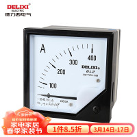 德力西电气指针式间接式电流表 单相指针表 电流比安装式6L2交流表 电流表 6L2A500