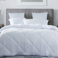 梦洁家纺睡莲被羽丝绒双人春秋被tg 简约 200*230cm/床