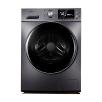 Midea美的 洗衣机 10公斤滚筒洗衣机全自动 母婴儿童内衣除螨除菌 MG100A5-Y46B