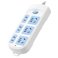 公牛(BULL) 插线板/插排/排插/接线板/拖线板 6位总控全长5米 GN-609