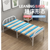 仓迪 三极户外 TP1034出租房陪护午休简易两折木板床办公午休成人折叠床183*97.5*39cm(张)