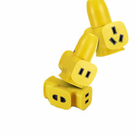 公牛(BULL)GN-C221X 新国标插座插排插线板 工程摔不烂 3位无线