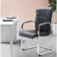 仓迪 法果弓形电脑椅职员会议办公椅子办公室职员椅棋牌室麻将椅休闲凳子 Y550