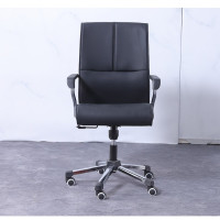 仓迪 大匠传成 办公椅 皮椅职员办公会议椅子家用可升降转椅老板椅游戏椅 黑色DJ-DNY-182