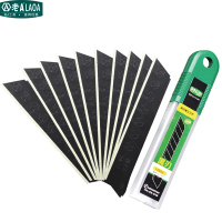 老A 黑刃梯形刀片 18mm 10片装 LA111404 18*0.4*60 (起订量1件)