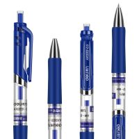 得力 S01 签字笔中性笔水笔 0.5mm (单位:支) 蓝色