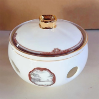 瓷唯雅酒店宾馆骨瓷餐具碗碟餐具炖盅垫盘底座通用(单位:个)