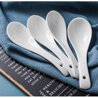 瓷唯雅酒店宾馆商用陶瓷餐具碗碟餐具小勺通用(单位:个)