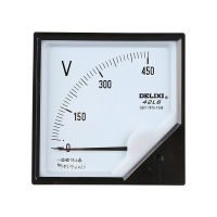 DELIXI/德力西 42L6系列安装式指针仪表 42L6 电压表 7.2kV/100V 1个