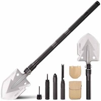 得力(deli)工兵铲四节可拆(黑)740mmDL554002