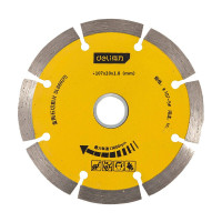 得力(deli)金刚石切割锯片(黄)114mmDL661145