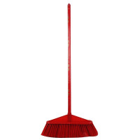 苏识 XJZ074 木柄塑料普通扫把 斜头(杆子长80cm)硬毛开丝 10/个包