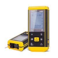 得力(deli)DL331070 激光测距仪大屏语音锂电(黄)70m