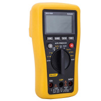 得力(deli)DL8460 数字万用表(黄)3999位