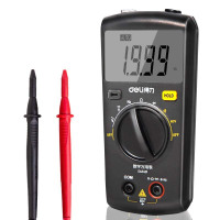 得力(deli) 数字万用表(黄)1999位DL8491