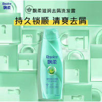 飘柔滋润型去屑洗发露 针对发干头屑头痒 400g男女通用 新老包装随机发货 (全国)