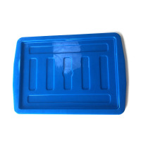 安赛瑞(SAFEWARE)加厚型塑料物流周转箱1个装蓝色 外尺寸615×475×360mm YX