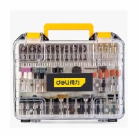 得力(deli)DL6397 电磨附件(黄)357件套