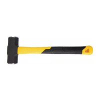 得力(deli)纤维柄八角锤(黄)3lbDL447003