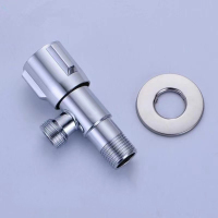 狼之吻铜芯面盆进水三角阀热水器马桶止水阀冷热铜角阀15mm[4分]