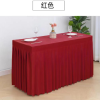 洁雅美酒店宾馆自助餐厅桌台布桌布桌裙台面垫布彩色台布188cm*90cm*74cm