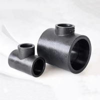 骏水PE异径三通给水管配件管件接头三通63*20mm