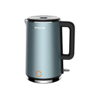 九阳(Joyoung)电水壶家用1.5L-1.7L低音烧水壶自动断电食品级304双层钢杯体 蓝色K17FD-W750