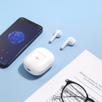 aigo爱国者 T50真无线蓝牙耳机通话音乐降噪 蓝牙5.1 半入耳游戏运动跑步耳机 苹果华为小米安卓通用