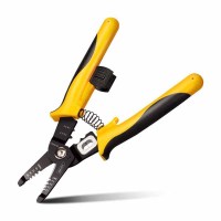 得力(deli)多功能剥线钳九合一(黄)7