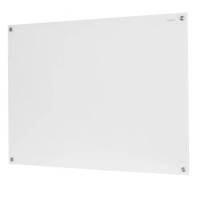 得力(deli)8740挂式白板100*150cm 磁性钢化悬挂式玻璃白板(附赠白板擦 白板笔 磁钉)