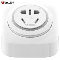 公牛(BULL) 新国标大功率机械插座/转换器 16A大功率4000W GND-2D*3个装