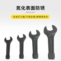 波斯(BOSI)敲击开口扳手重型单头开口扳手直柄呆扳手汽修工具 BS362150(50MM)