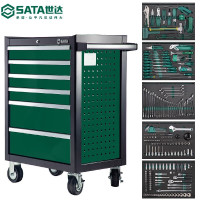 世达 SATA 9947 239件德系车品牌机修组套(含六抽工具车)