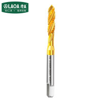 老A(LAOA)含钴镀钛机用丝锥 攻镀钛钻头 螺丝机用丝锥螺旋丝锥M3*0.5 单支装 LA165103