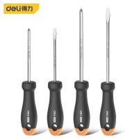 得力(deli)HT1004C 4件套home系列螺丝批套装带磁性改锥起子