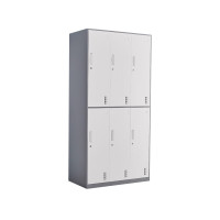 企诺 六门更衣柜员工储物柜加厚 900*400*1850mm