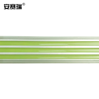 安赛瑞 铝合金自发光防滑条 夜光楼梯包边防滑条 夜间安全楼梯踏步防滑条包边止滑条1米/根 25835
